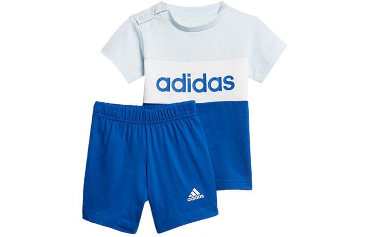 Adidas Pre School Casual Sportswear Crew Neck Moderate GD6171 74