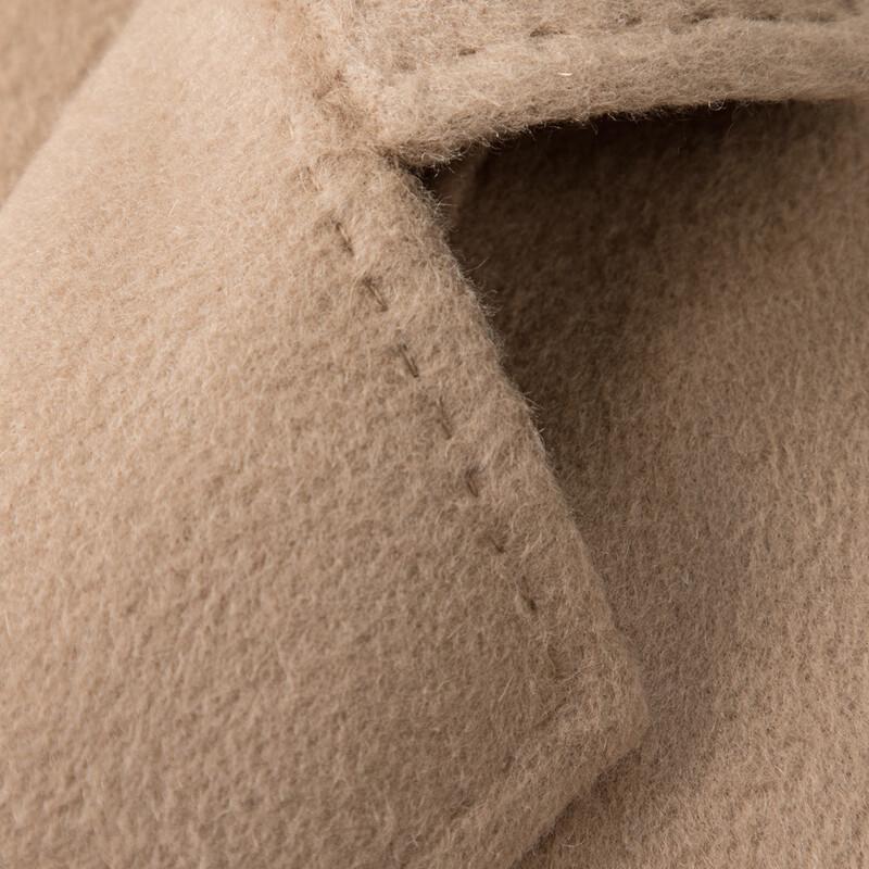 Eifini Women's Wool Blend Lapel Long Coat