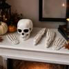 Accessoires Squelette Halloween Lot de 5 Pièces - Faux Réaliste pour Décoration de Maison