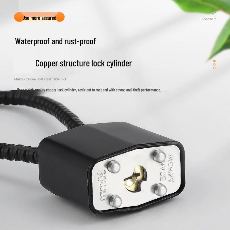 Weibaida Steel Cable Combination Padlock