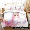 3D Print Anime Zero No Tsukaima Bedding Set Single Twin Full Queen King Size Adult Kid Bedroom Duvet Cover Sets Home Textiles