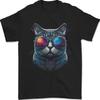 A Men's T-shirt with Cosmos Glasses 100% Cotton