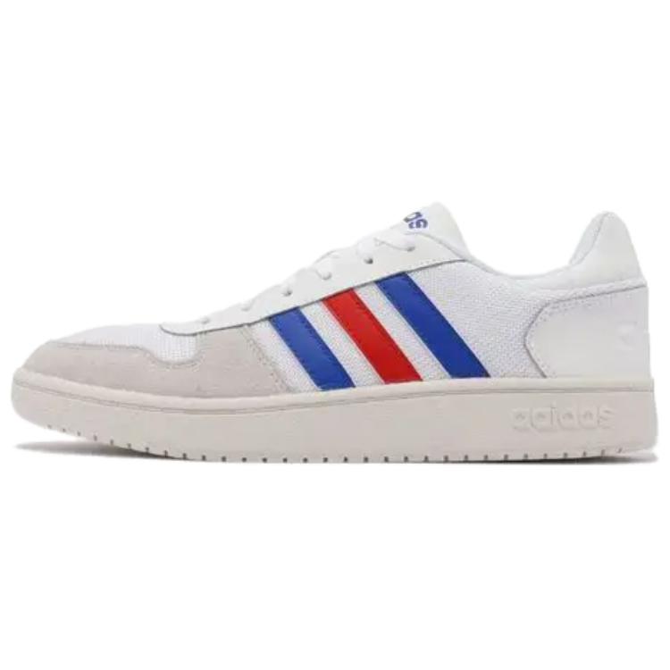 Adidas Hoops 2.0  White Blue Red  FW8250 42