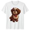 Shih Tzu Dog Breed Unisexs TShirt Unisexs Tee Graphic Unisex Top