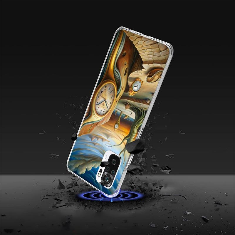 Salvador Dali Kunst Handyhülle Für Xiaomi Redmi Note 15 14 14S 13 12S 12 Pro Plus 11S 11 10S 10 4G Hülle 11E 11T 5G Druck Fundas R