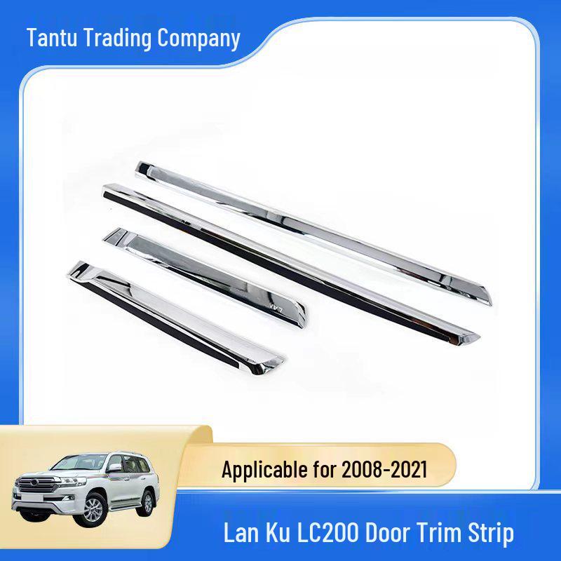

Land Cruiser 2008-2021 LC200 Door Trim Anti-Scratch & Collision Strips Tantu Trading Company