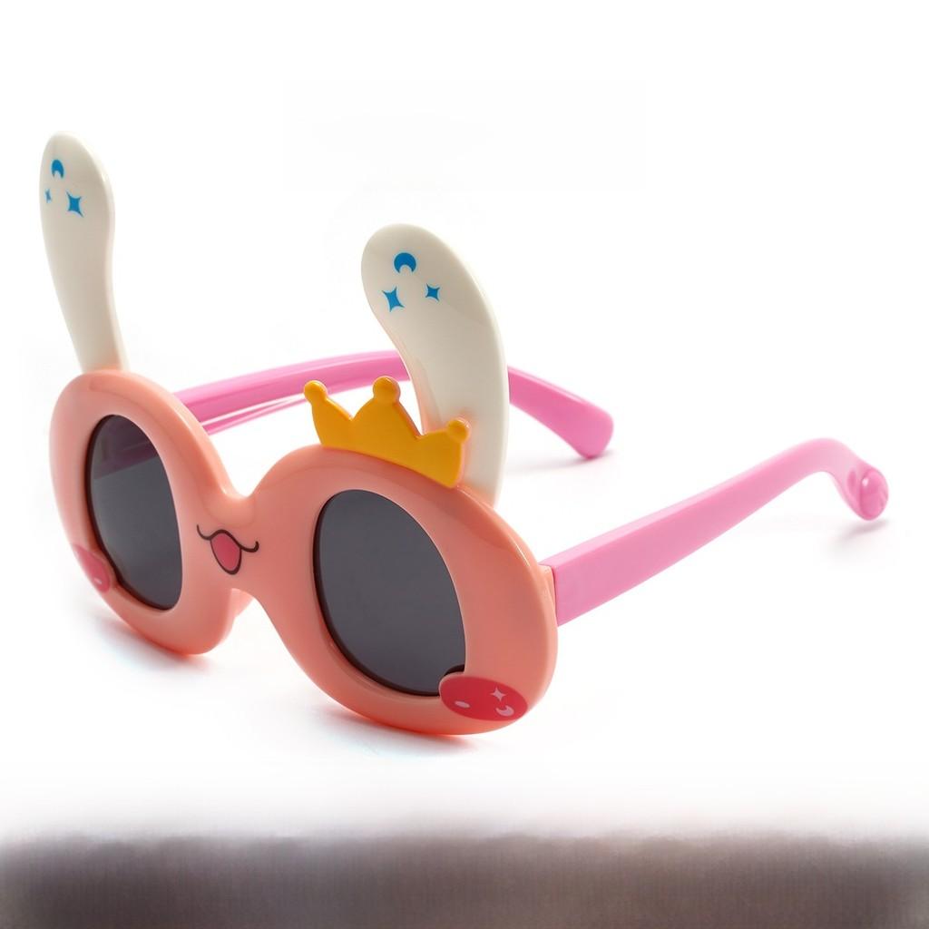 Childrens Cartoon Silicone Sunglasses With Uv400 Protection For Outdoor Play And Parties