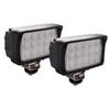 Lightronic Tractor Work Diffused Auxiliary Focal Fishing IP69 Suitable for and Other Work Vehicles 2-Pack Lights, 45W, 6000K, Ultra-Wide Angle, Lens,