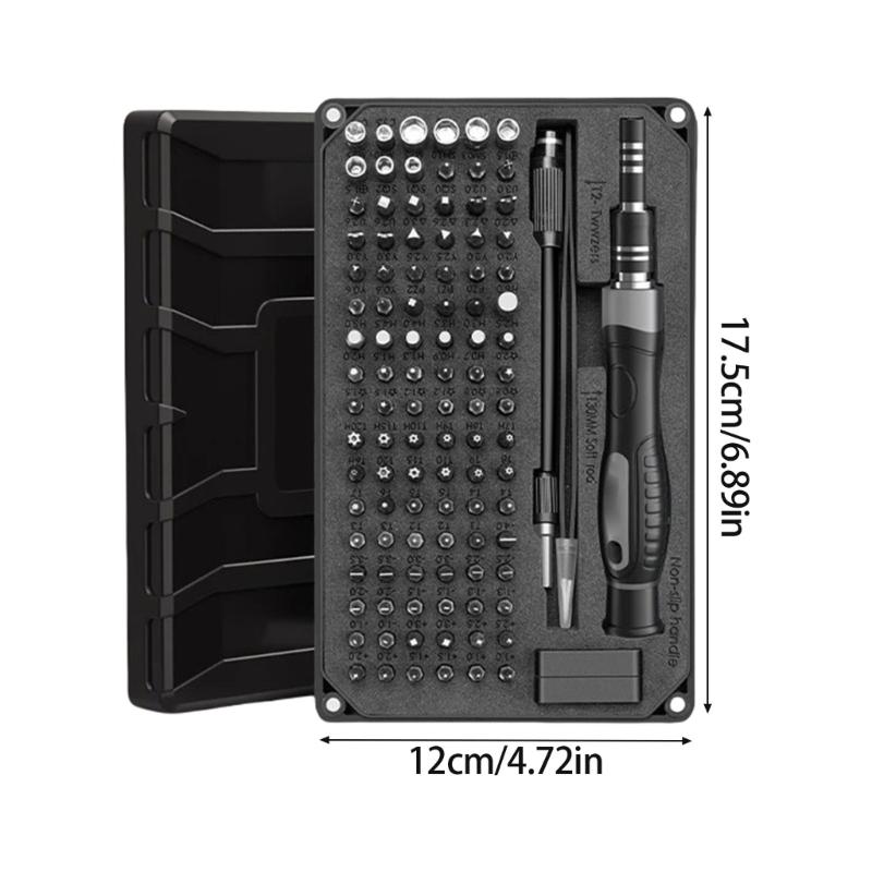 107 in 1 Professional Magnetic Screwdriver Set Alloy Steel Precise Bit Magnetic Tip for Electronics Repair Tool Kit
