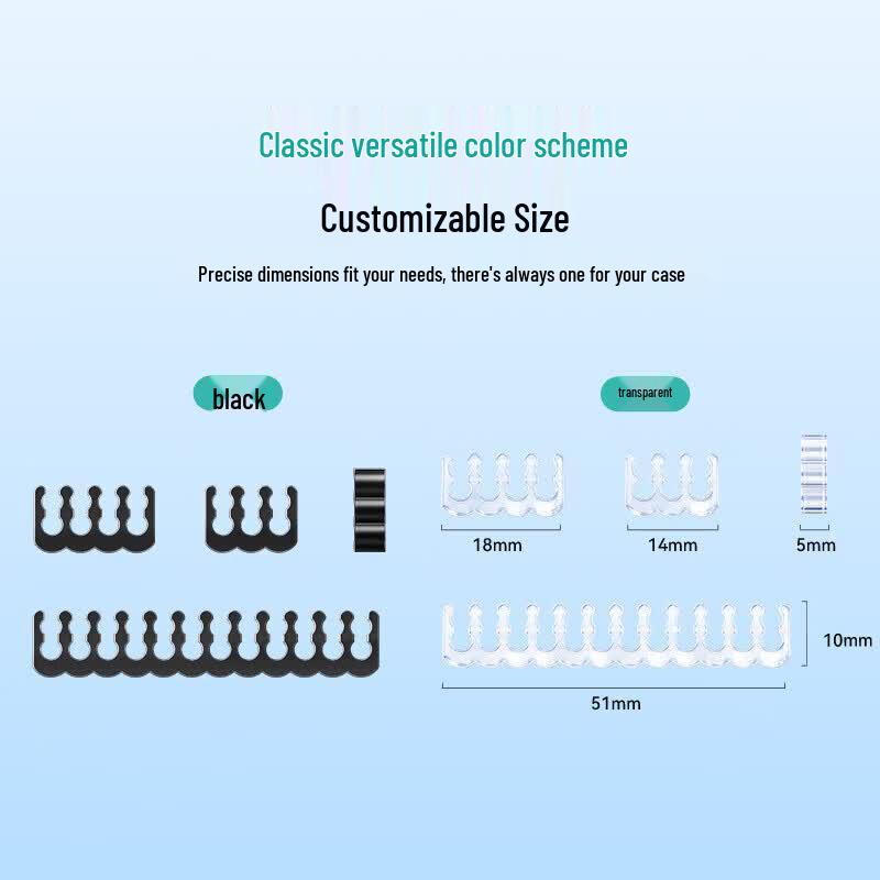 SAMZHE PC Power Cable Management Clips