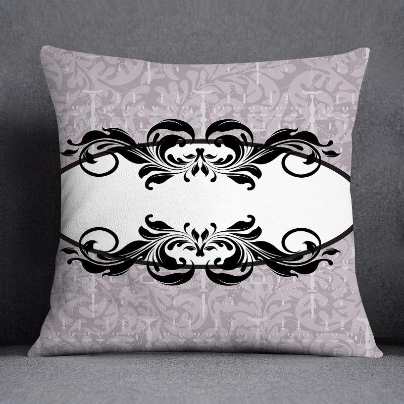 Kleine Frische Serie Muster Dekorative Kissenhülle Quadratische Kissenhülle Heim- Büro-Dekoration (45cm * 45cm)