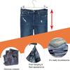 10pcs Pants Racks Wind Proof Multi-purpose Skirt Racks For Clothes Drying Trousers Wardrobe Clip Anti-slip Clothes Hanger