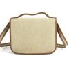HERMES Horse Cheval Logo Vintage Jockey Crossbody handbag Shoulder Bag Beige