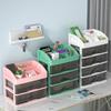 Portable Sturdy PP Drawer Cabinet Home Accessory for Desktop Organization Stylish for Various Office Items Storage