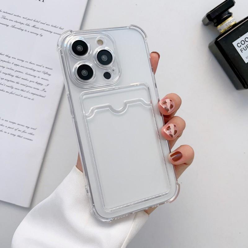 Suitable 16pm Apple Phone Case New Card Insertion Protective IPhone 15promax Anti Drop Bag