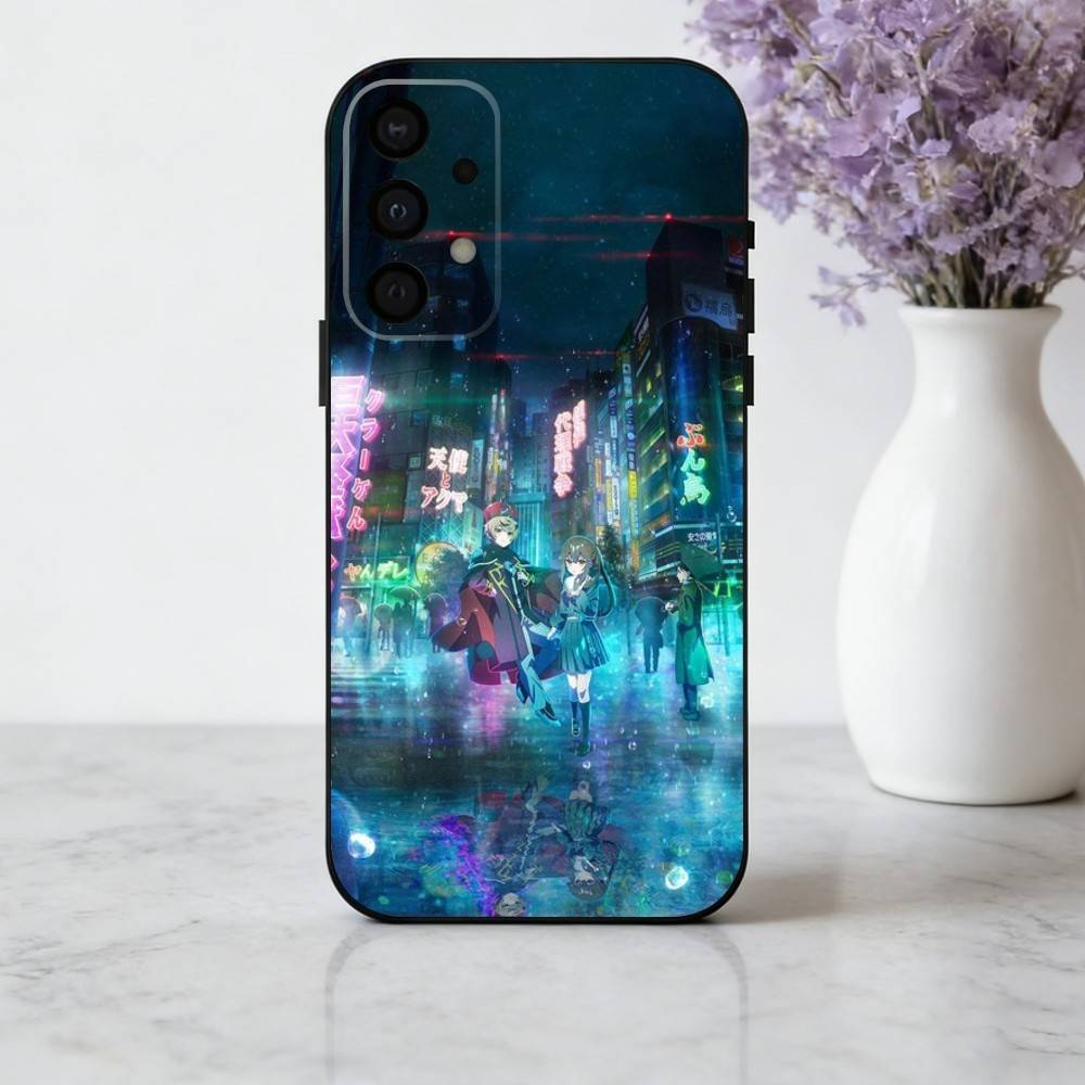 

Чехол для телефона S-Sasaki и P-Peeps для Samsung Galaxy A73, A72, A71, A70, A53, A52, A51, Другие Мягкий черный корпус Samsung a22 5g