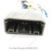 For Jeep Wrangler JK 2008-2018  Aftermarket DVD Radio Player Stereo Installation Car 16pin Android Wiring Harness With Canbus