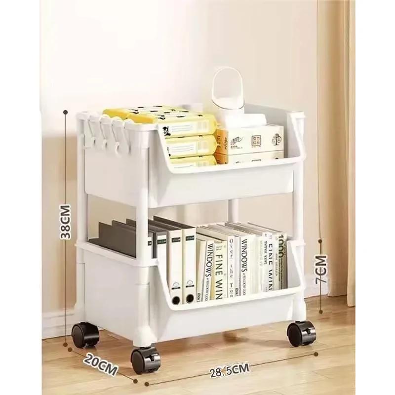 

1/2 Набор Тележка Книжная Полка Кухонный Стеллаж Для Хранения Кухонный Уголок Узкий Щелевой Шкаф Для Хранения Ванная Комната Гостиная Домашний Органайзер