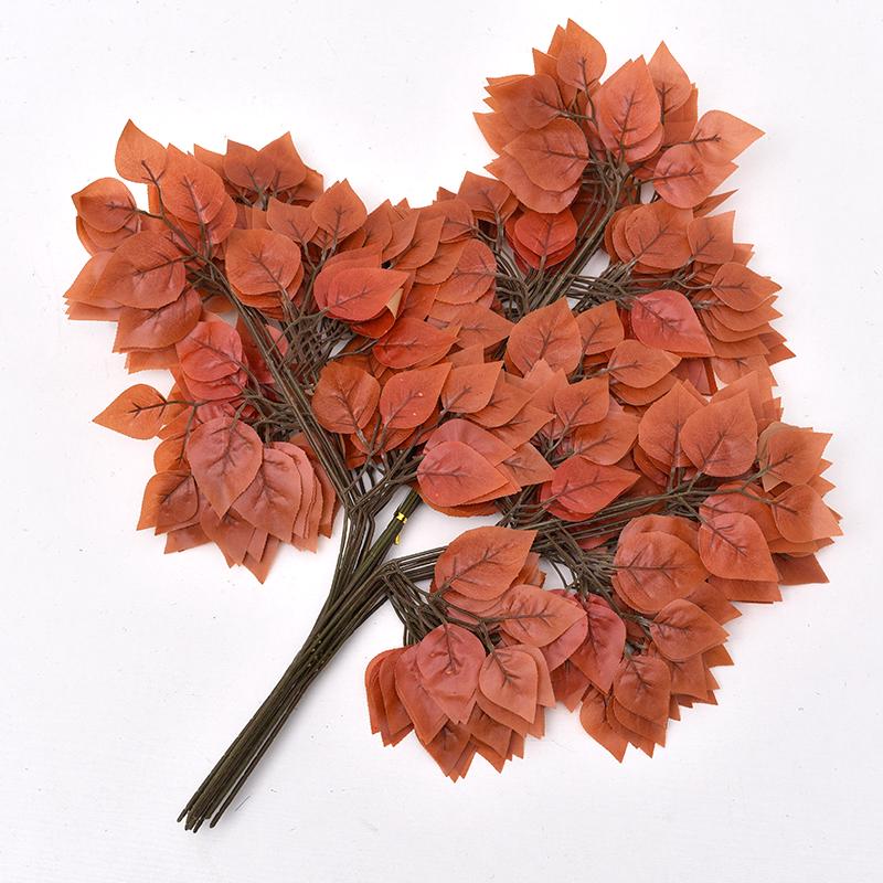Mossy Fig Tree Leaves - Laminated Plastic Decoration Branches