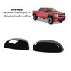 2Pcs Car Side Mirror Cap Cover 25788157 Sporty Look Weather Proof Anti Impact Rearview Mirror Housing for 1500 2500 HD 3500 HD
