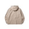 Wool Half Zip Hoody - Mocha (P233Uts236)