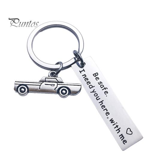 

Керуйте безпечно. I Love You Брелок. Персоналізований подарунок із гравіюванням. Гладка обробка. Брелок із нержавіючої сталі. C