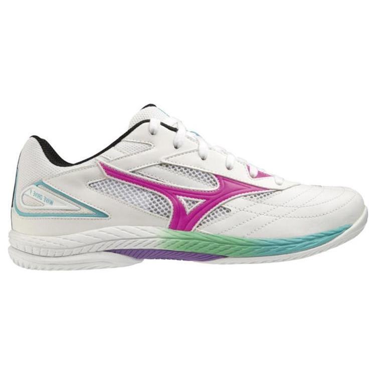 New Mizuno Wave Drive 9 'White And Pink' 81GA220505