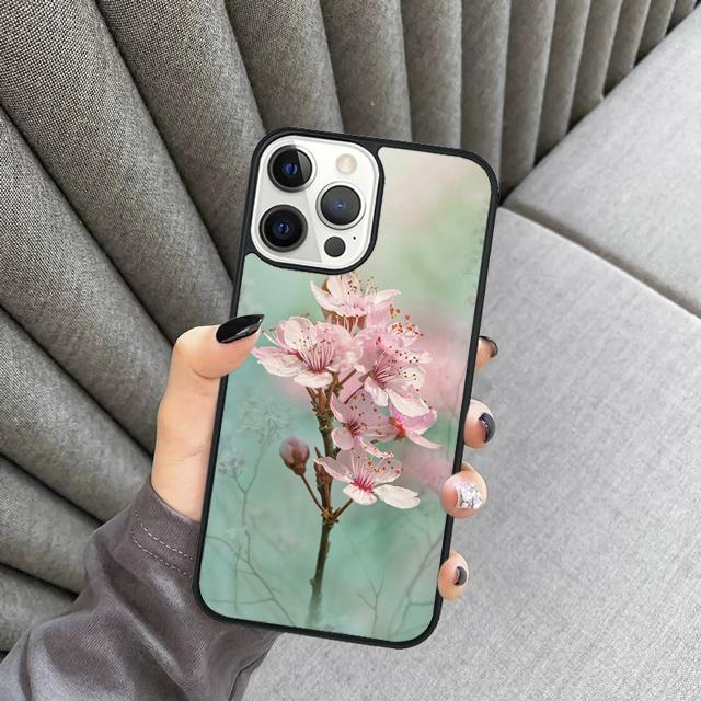 Flor ciruela flor Phone Case For For iPhone 17 Air 16 15 11 12 13 14 Pro Max Plus coque