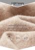 Men's Pure Wool Half-High Collar Solid Color Pullover Sweater - Loose, Plus Size, Warm Knitwear