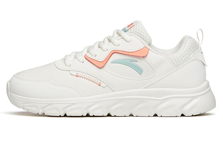 Women's Sneakers Anta Running Collection Versatile Low top Casual Sprint Running Shoes Women's White Pink