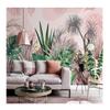 Mural For Living Room Tropical Plants Wallpapers Rainforest TV Background Wall Paper Home Decor