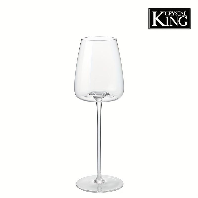 2pcs/set Lead-free Crystal Mushroom Red Wine Glass Creative Clear Red Wine Glass Cup Exquisite Wine Glass Classic Wine Glass Suitable For Home Parties