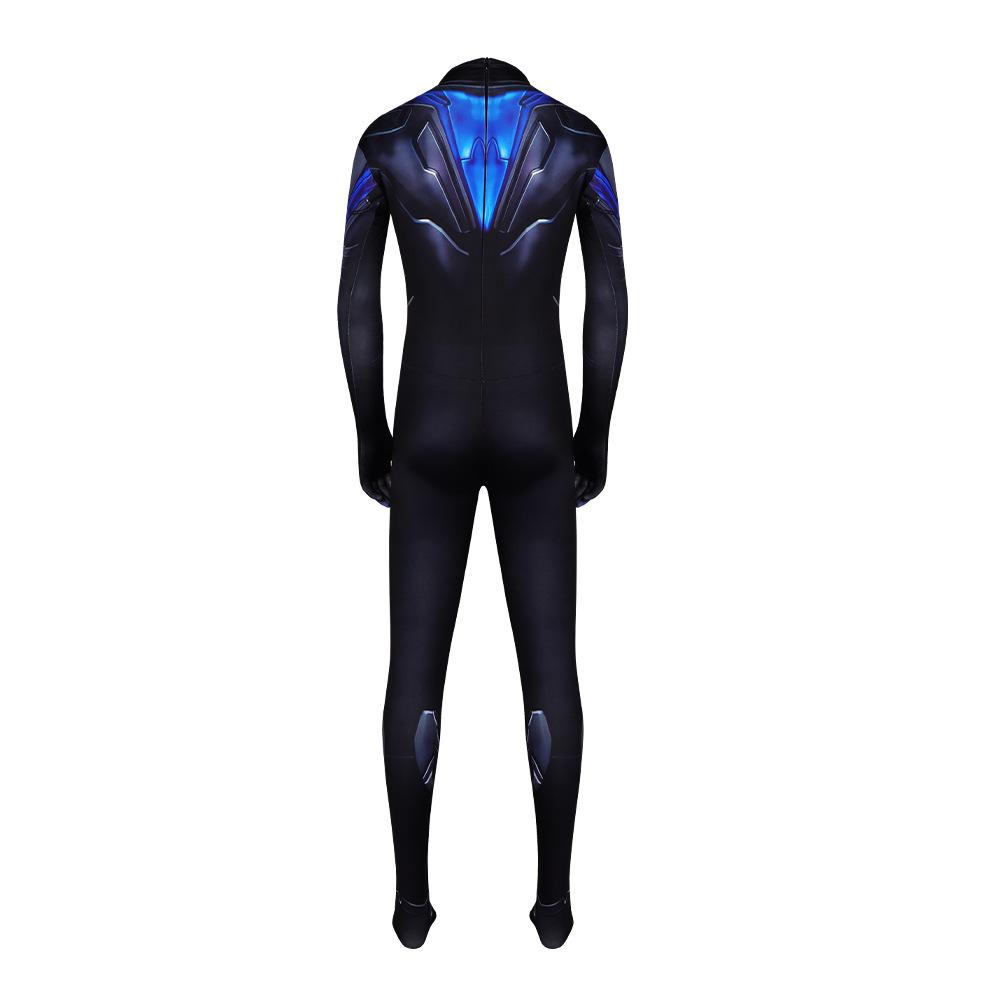 Cosplay American drama Nightwing Grayson Titan cos suit tight onesie stage acting suit cosplay halloween costume