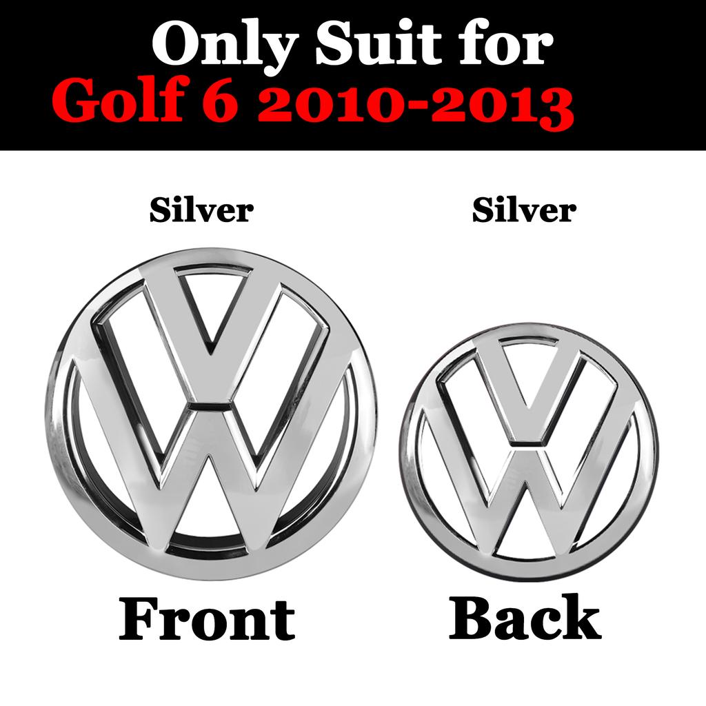 Pentru VOLKSWAGEN VW Emblema Capotă Față Mașină Portbagaj Spate Insignă 3D ABS Înlocuire Pentru Volkswagen VW Golf 6 MK6 2010 2011 2012 2013 Dec