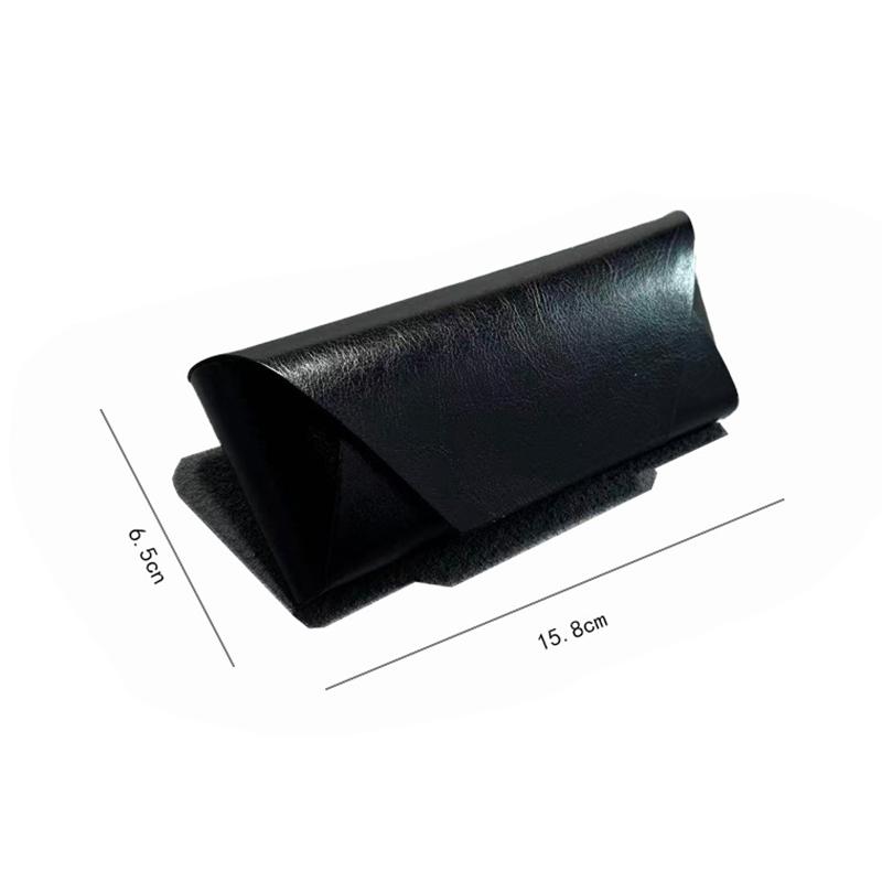 Leder Pu-Leder Brillenetui Retro Kunstleder Sonnenbrillenbox Zur Aufbewahrung von Brillen Zubehör Geschenkidee