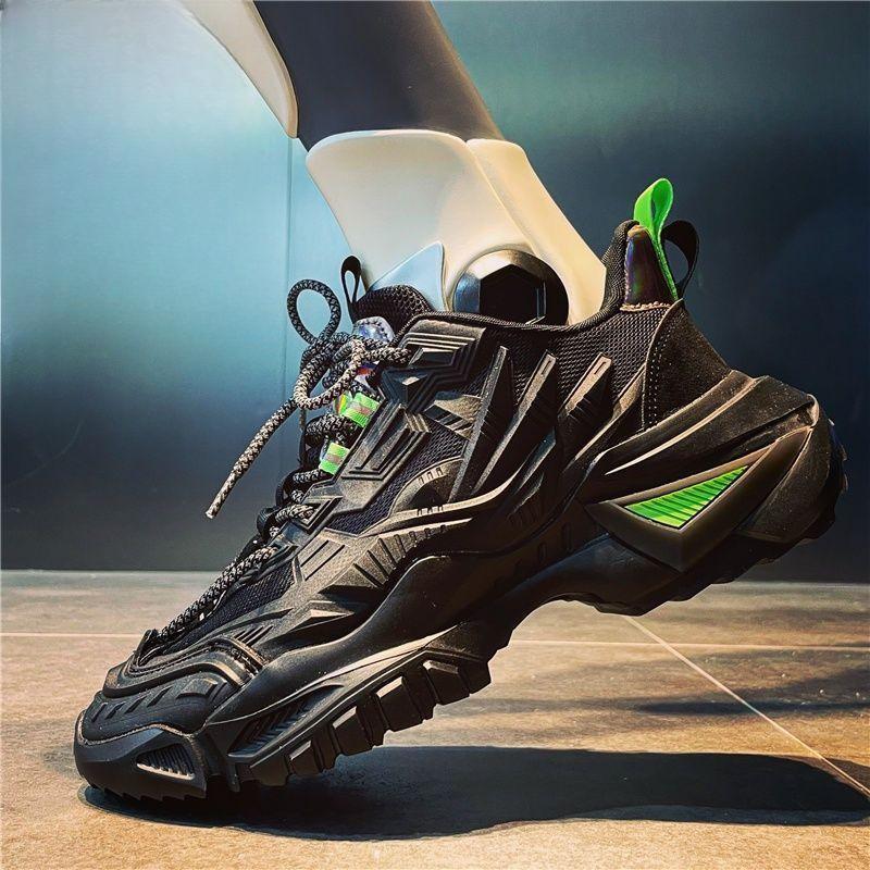 Thick Man Casual Sneaker Platform Shoes for Men Tennis Deals Mens Sports Tourist High Quality Wide Y2k Jump Low Price Trend 2025