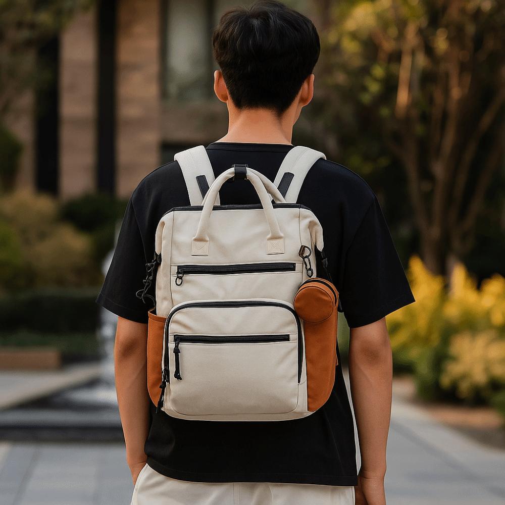 Fashion Multi Functional Backpack Polyester Diaper Bag Durable Shoulders Backpack Child Care