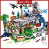 MC Building Block Farm and Villages Field Cave Trap Toys for Kids