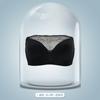Large size strapless underwear gathers non-slip tube top type soft steel ring bra anti-light thin wedding dress
