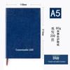 Customized High-End Leather A5 Notebook with Logo for Business Meetings