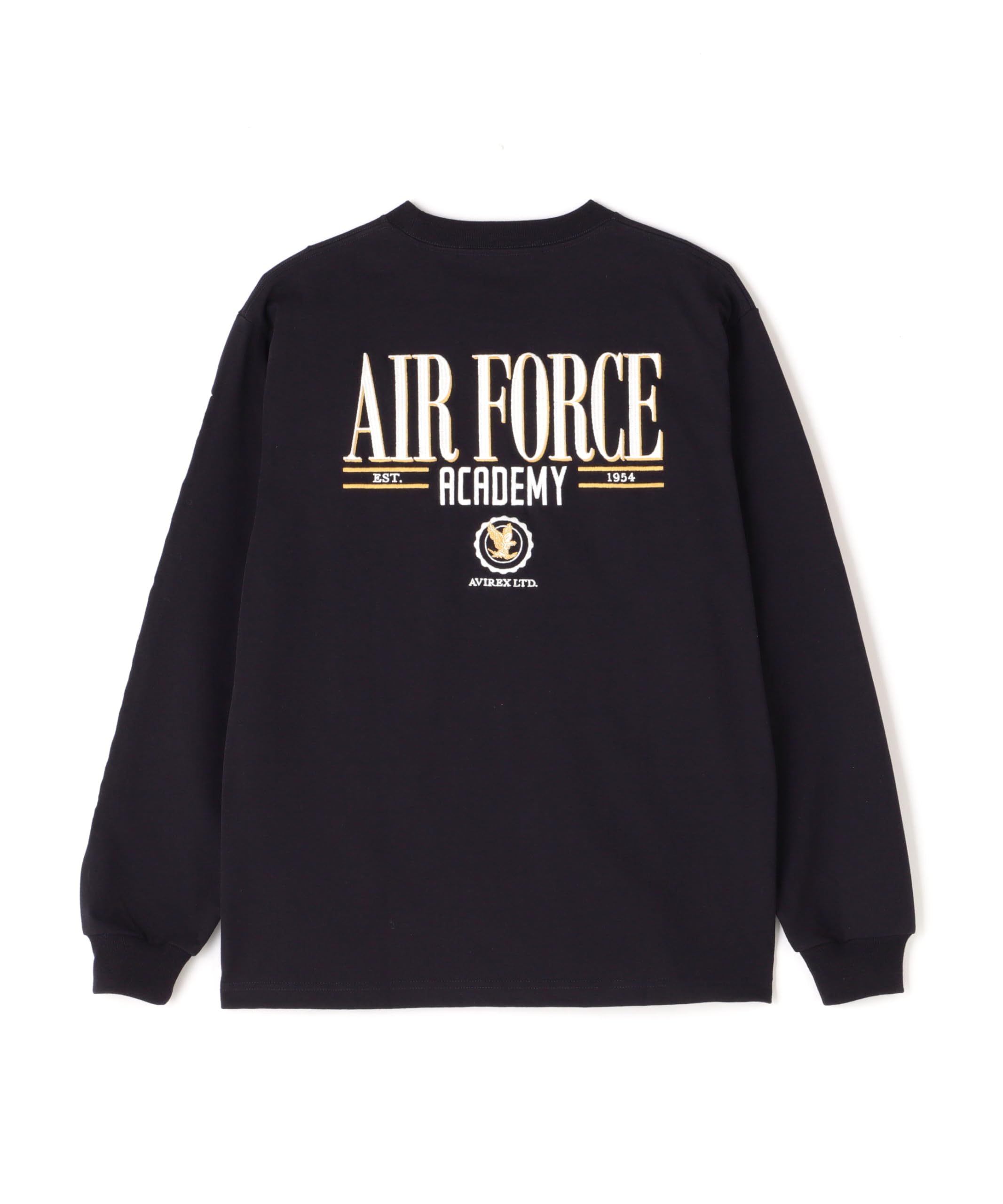 

Avirex USAFA Embroidery Long Sleeve Size M T-Shirt, Men s T-Shirt, (120), Navy, 783-5130012