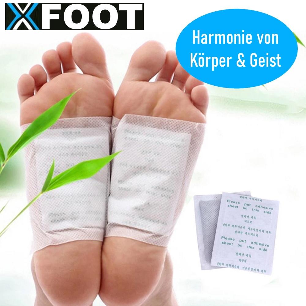XFOOT Foot Plasters Foot Plasters Wellness Foot Care Bamboo Plasters [20 Pcs]