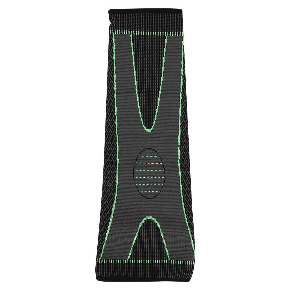 1PCS Black Green Knitting Warm Lengthen Elastic Sports Knee Pad Guard Leg Sleeve KneepadL