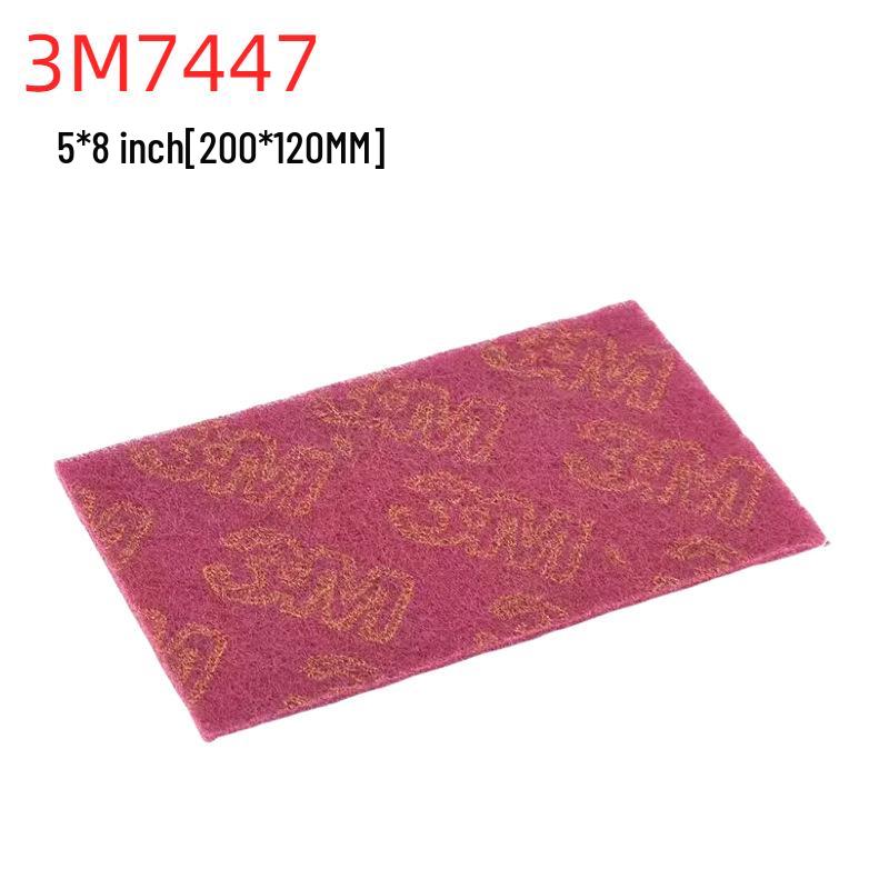 3M Enhanced Scouring Pad: Metal Polishing & Rust Removal Cloth