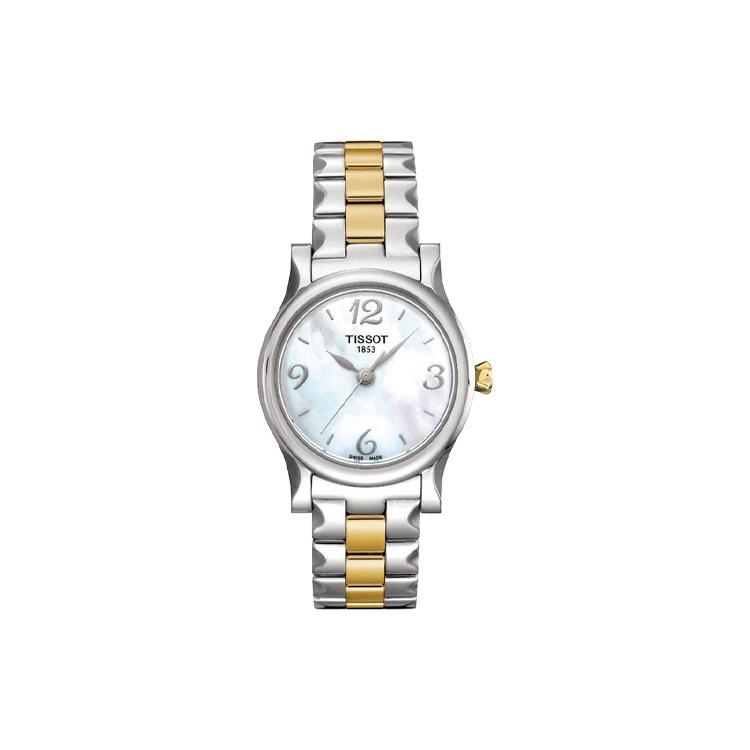 TISSOT Classic Collection Quartz Movement Women's Watch 28mm White Dial Stainless Steel Case T028.210.22.117.00