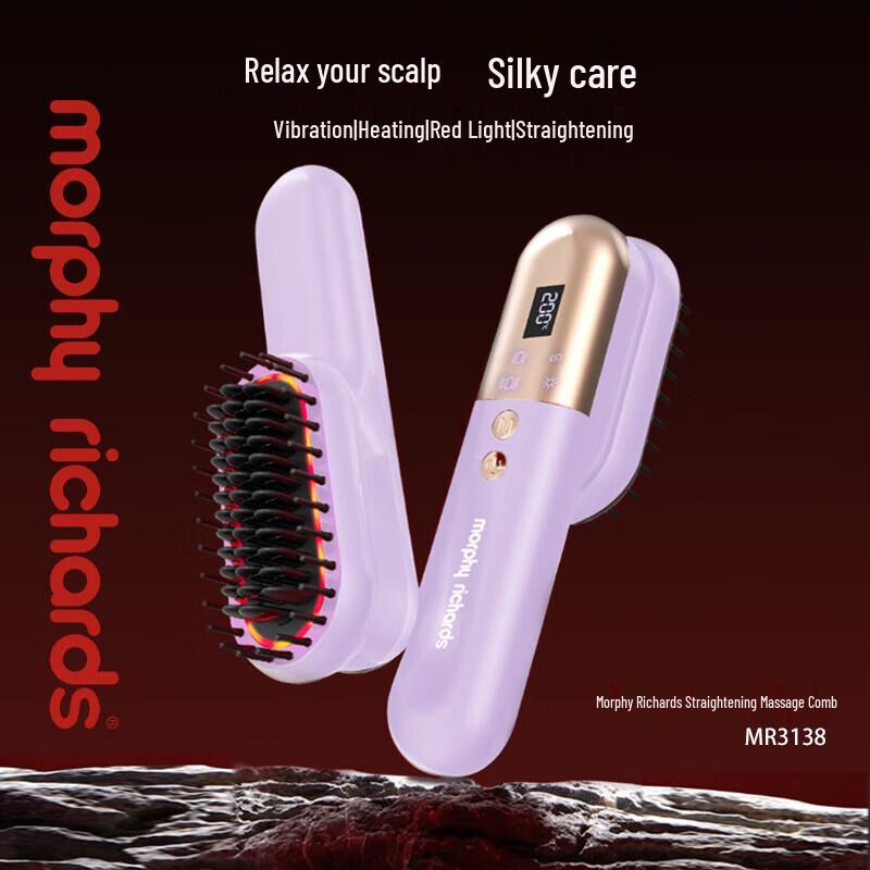 Morphy Richards Negative Ion Hair Straightening Massage Comb
