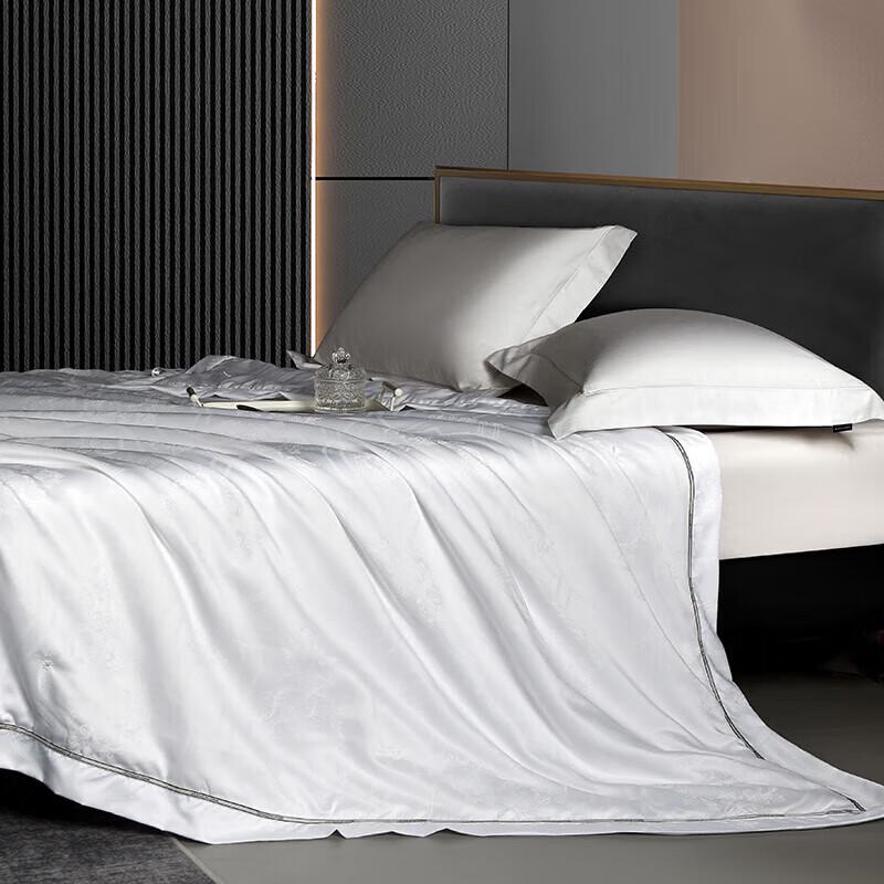 Donner Satin Jacquard Silk Blend Summer Quilt