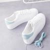 Thick Soled White Shoes for Women in Spring Autumn Fashionable Versatile White Student Single Shoes