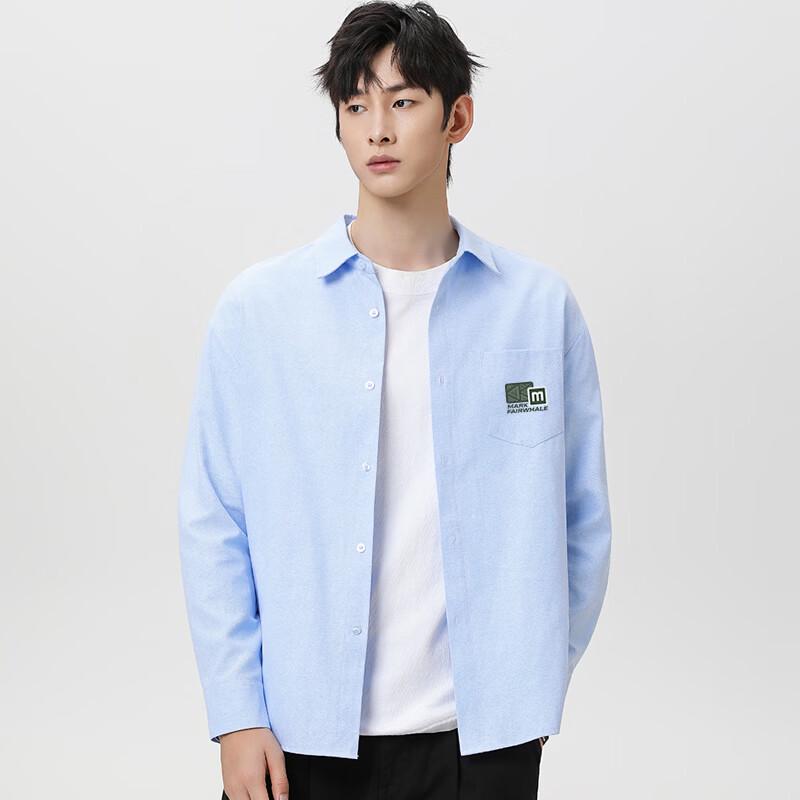 Mark Fairwhale Men's Long-Sleeve Oxford Shirt