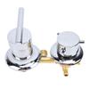 Brass Mixing Diverter Valve G1Celsius2 Male Screw Cold Hot Shower Faucets Tap Temperature Mixer for Bathroom